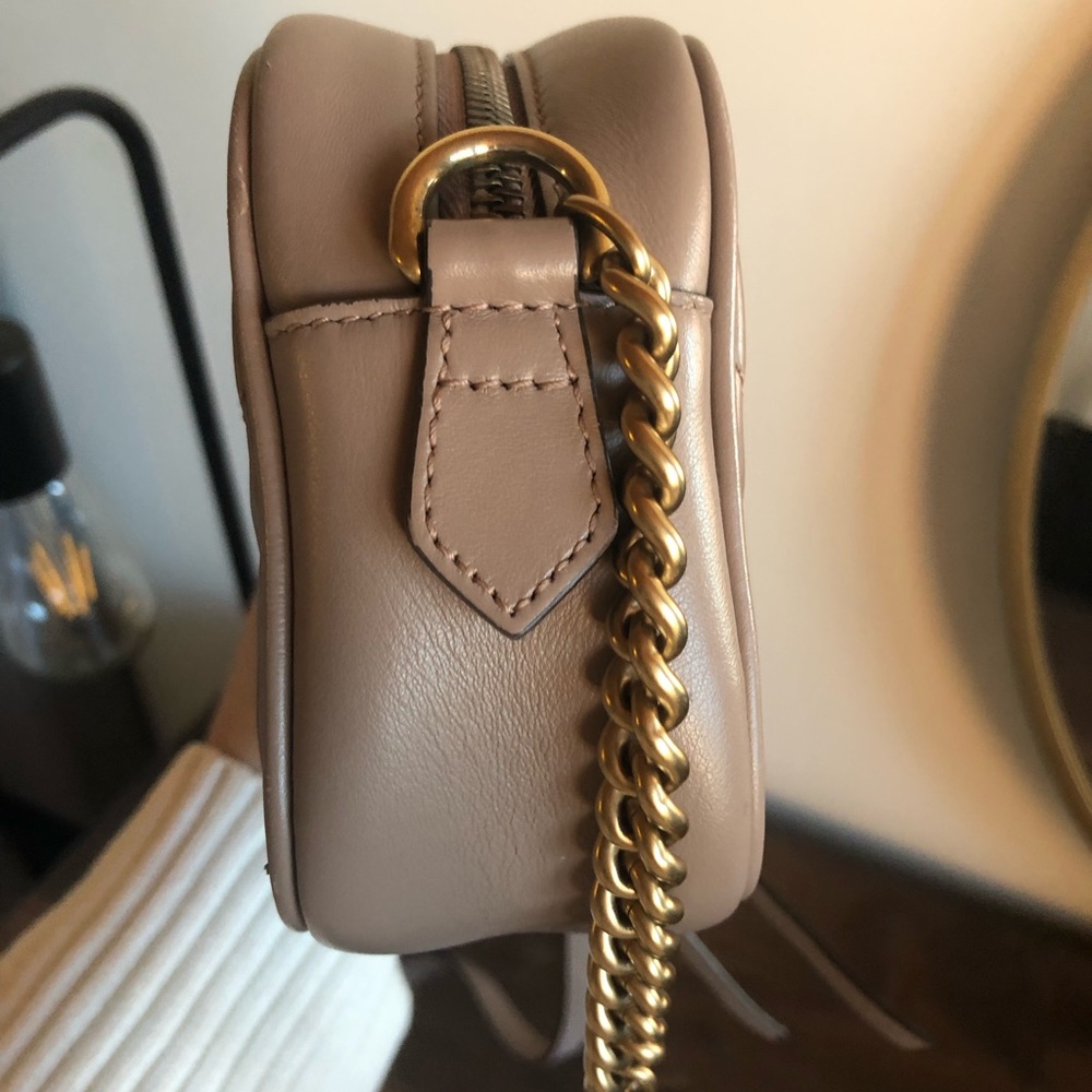 SOLD - Gucci Mini Marmont Camera Bag - Picture 6 of 8